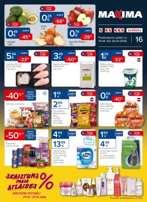 	MAXIMA X XX XXX (14.04.2026 - 20.04.2026)
