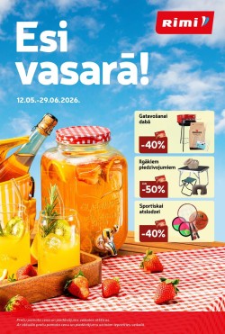 	RIMI - Piedāvājumi vasarai (12.05.2026 - 26.09.2026)