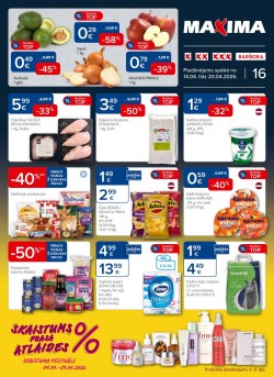 	MAXIMA X XX XXX (14.04.2026 - 20.04.2026)