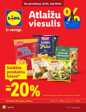 LIDL - Atlaižu viesulis (13.04.2026 - 19.04.2026)