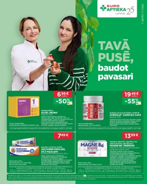 EUROAPTIEKA (01.04.2026 - 01.05.2026)